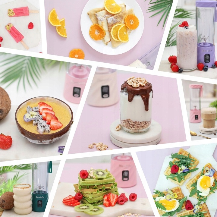 Oryginalny Blender BlendyGo 3 Bezprzewodowy USB 550ml | DODATKI W