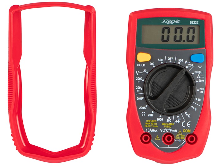 PROFESJONALNY MULTIMETR MIERNIK PRĄDU NAPIĘCIA ELEKTRYCZNY UNIWERSALNY