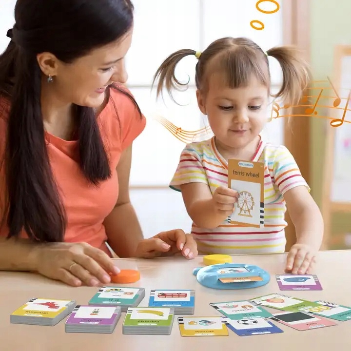 ZABAWKA DO NAUKI ANGIELSKIEGO DUŻO SŁÓWEK PREZENT DLA 3 4 5 6 7 8 LATKA