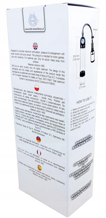 POMPKA POWIĘKSZAJĄCA PENISA POWER PUMP MASTER