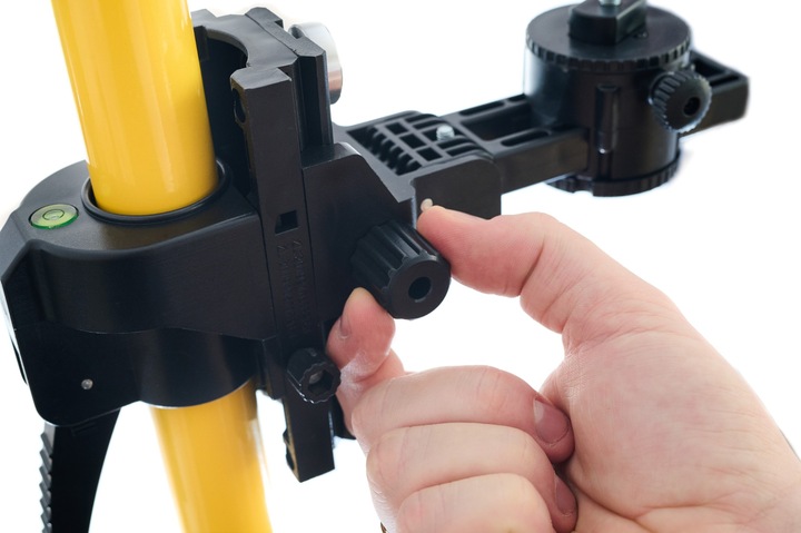 TYCZKA ROZPOROWA 420 CM + NOGI STATYW DO LASERA + ADAPTER DO SKOSÓW DEKO