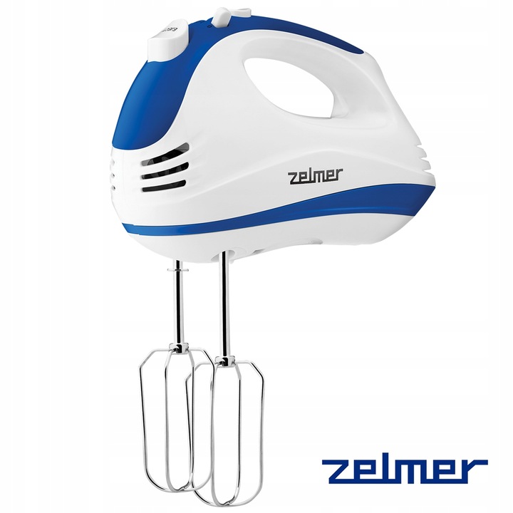 MIKSER RĘCZNY ZELMER ZHM1652 400W TURBO LEKKI ROBOT 4 KOŃCÓWKI 5