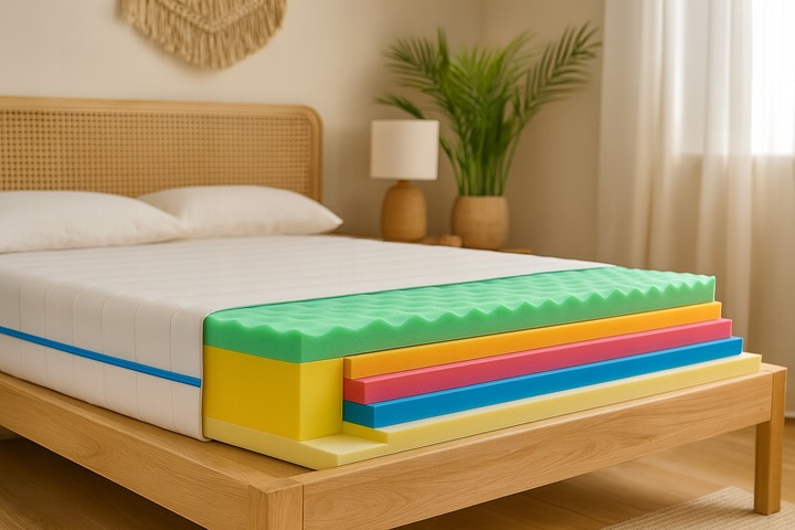 Materac masujący FASMAX 140x200 ulga na ból pleców