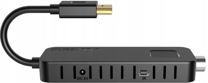 DEKODER TUNER TV HD DVB-T2 i DVB-C HEVC H.265 MINI STICK NAGRYWANIE