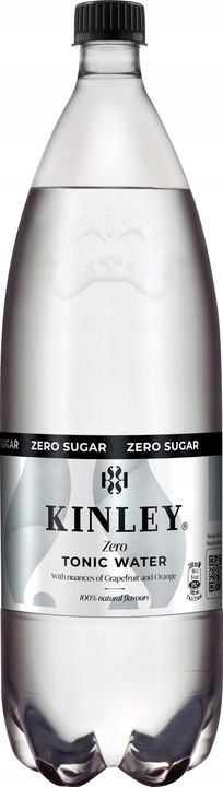 Kinley Tonic Zero 6x 1,5l napój gazowany klasycznyn tonik bez cukru