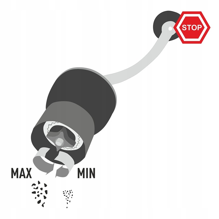 Ręczny młynek DO KAWY mielenia SOLI ziaren przypraw ręczny