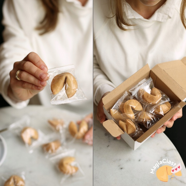 Ciasteczka z Wróżbą Podziękowanie dla gości Dziękujemy za Przybycie 50 szt