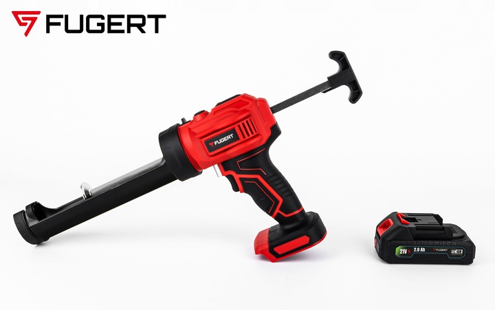 WYCISKACZ PISTOLET DO SILIKONU KLEJU AKUMULATOROWY Z REGULACJĄ