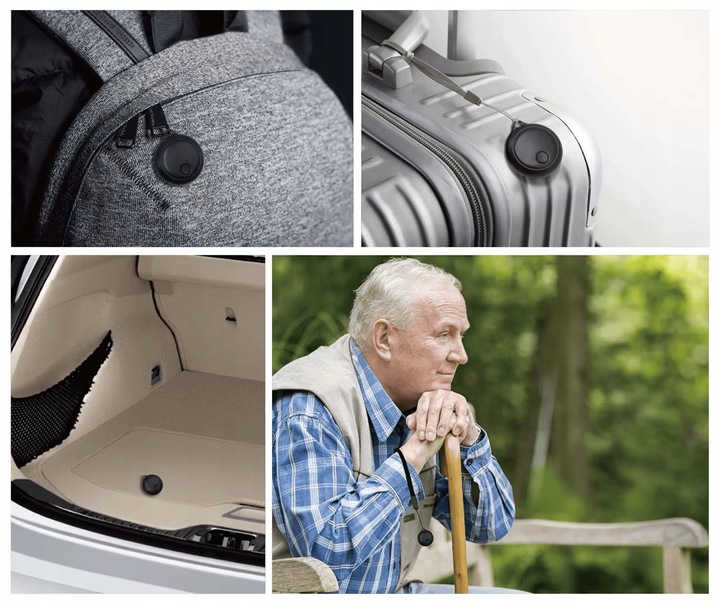 Mini lokalizator dla psa kota do roweru pojazdów kluczy torby SmartTag