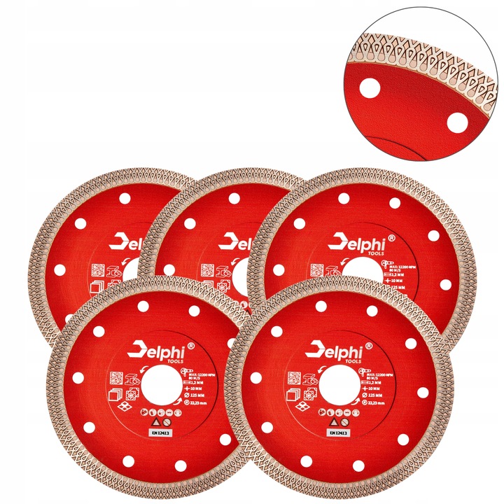 TARCZA DIAMENTOWA DO CIĘCIA GRESU PŁYTEK KAMIENIA CERAMIKI SPIEKU