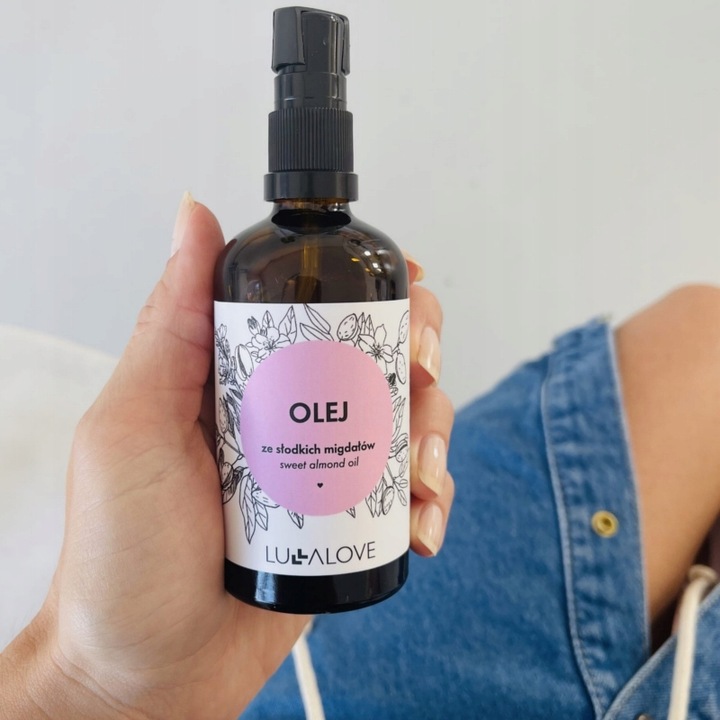 LULLALOVE OLEJ ZE SŁODKICH MIGDAŁÓW 100ml