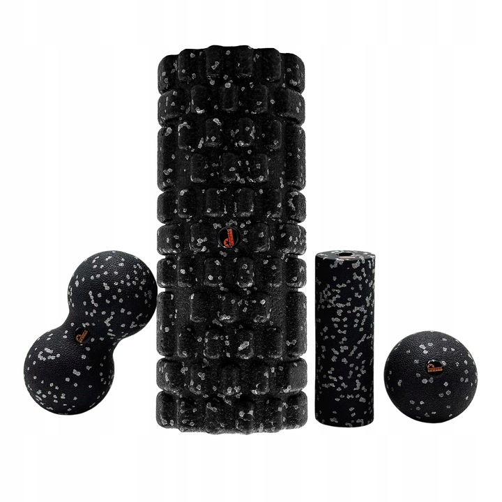 Zestaw EPP do masażu 4w1 Roller + Wałek + Piłka + Duoball Majestic