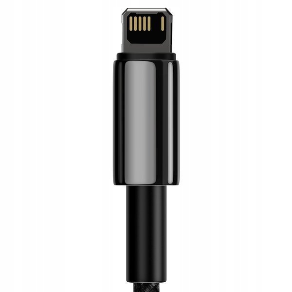 BASEUS MOCNY KABEL USB - LIGHTNING DO IPHONE IPAD PRZEWÓD OPLOT 2.4A 1M