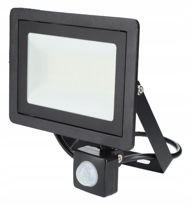 Naświetlacz LED SLIM 30W halogen czujnik ruchu zmierzchu reflektor halogen