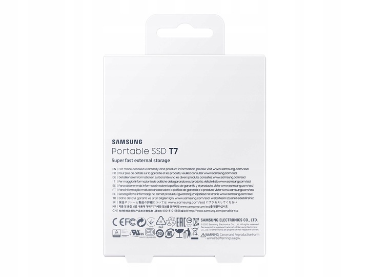 Dysk zewnętrzny SSD Samsung MU-PC1T0T/WW 1TB
