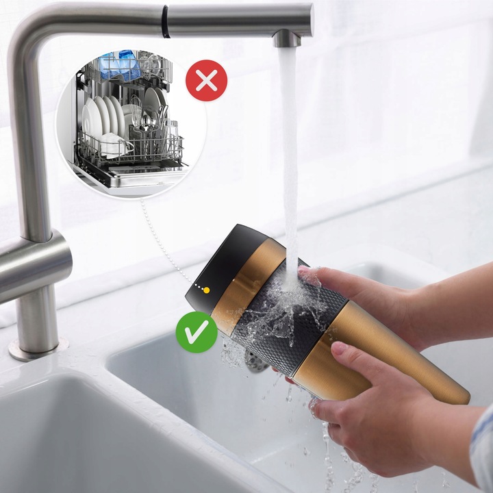 KUBEK TERMICZNY TERMOS GORĄCE NAPOJE DO 12H-24H KAWA HERBATA SZCZELNY 450ml