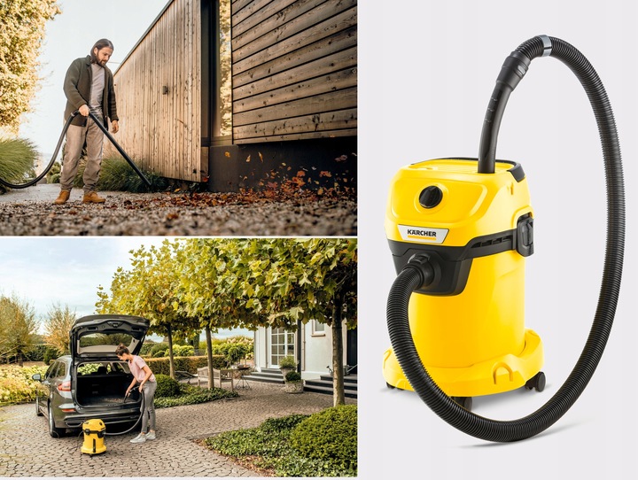 ODKURZACZ PRZEMYSŁOWY KARCHER WD3 V-17/4/20 MOCNY BUDOWLANY SUCHO