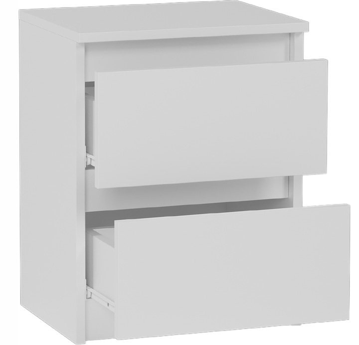 Szafka nocna komoda stolik biała 40cm R-2