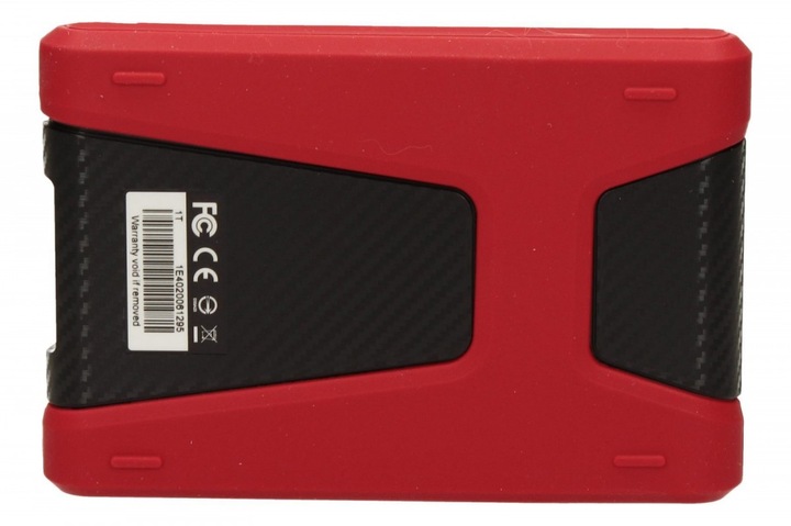 Dysk zewnętrzny HDD ADATA HD650 (1TB; 2.5"; USB 3.2; czerwony)