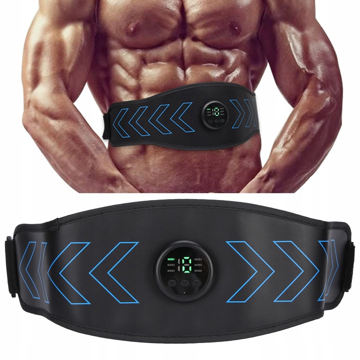 PAS MASAŻER WIBRUJĄCY ODCHUDZAJĄCY MIĘŚNI EMS