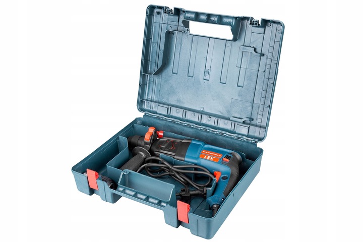 MŁOTOWIERTARKA WIERTARKA Z UDAREM MŁOT UDAROWY ZESTAW SDS + PLUS MOCNA