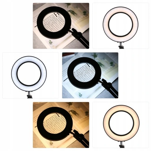 LAMPA LED LUPA kosmetyczna do rzęs makijażu biała