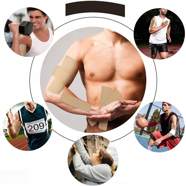 TAŚMA UNOSZĄCA BIUST MODELUJĄCA DEKOLT ZESTAW NAKLEJKI WIELOKROTNEGO UŻYTKU