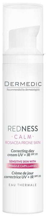 DERMEDIC REDNESS Krem korygujący na dzień UV + IR