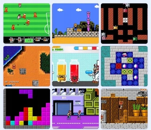 PRZENOŚNA MINI KONSOLA RETRO MARIO CONTRA TANK TETRIS PINBALL 400 GIER HIT