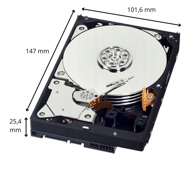 Dysk twardy HDD WD Purple 6 TB DO MONITORINGU