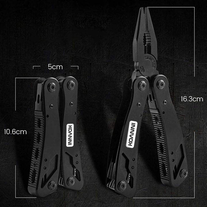 MULTITOOL NARZĘDZIE WIELOFUNKCYJNE SURVIVAL KOANNI