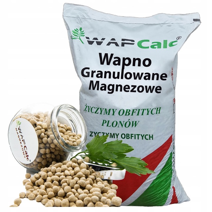 Wapno Granulowane Magnezowe 24,4 kg Dolomit do Trawnika Ogrodowe