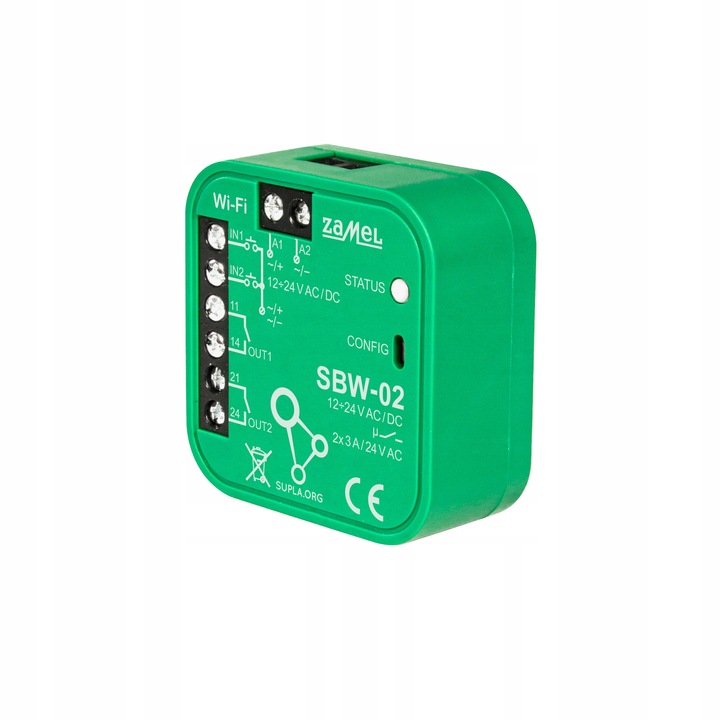 Sterownik WiFi Zamel SUPLA sterownik bramowy inteligentny dom Wi-Fi