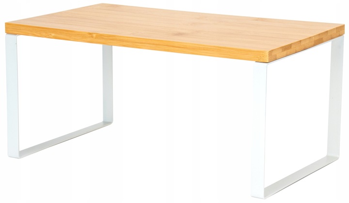 REGAŁ KUCHENNY NA PRZYPRAWY DREWNIANY PÓŁKA ORGANIZER STOJAK BIUROWY