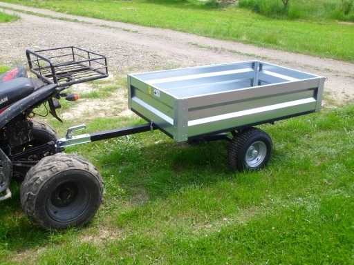 PRZYCZEPA PRZYCZEPKA Towarowa do quada ATV traktorka Wózek Stal-Met