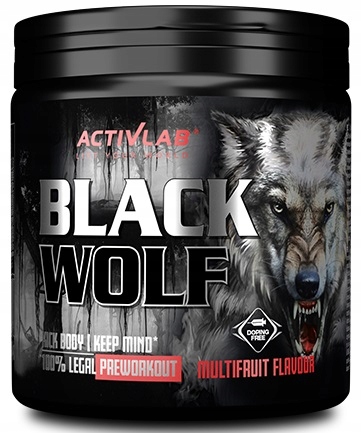 ACTIVLAB BLACK WOLF 300g PRE-WORKOUT BETA ALANINA