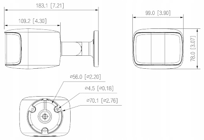 KAMERA IPC-PFW3849S-A180-E2-AS-PV- 0280B TiOC Full-Color 7.6 Mpx DAHUA ETR