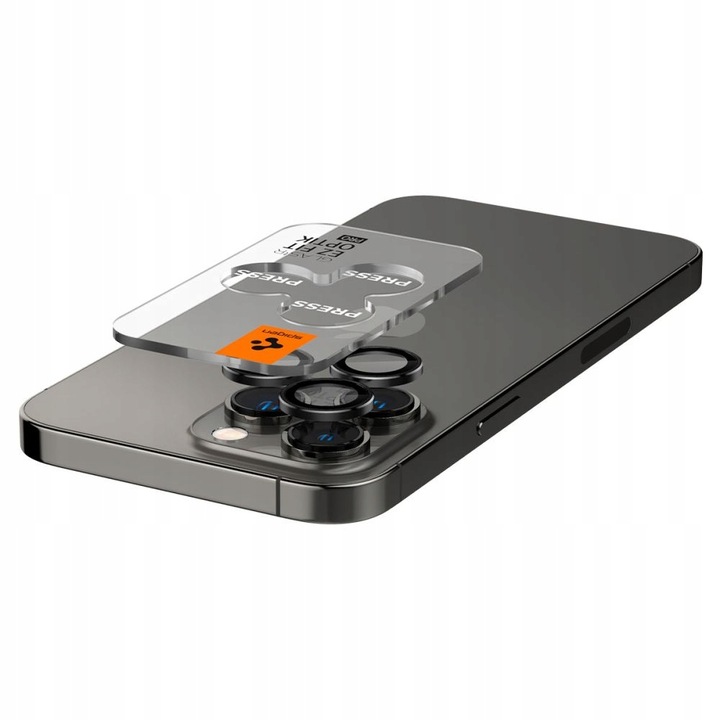 2 X OSŁONA APARATU SPIGEN OPTIK.TR " EZ FIT " CAMERA PROTECTOR IPHONE 14 PR