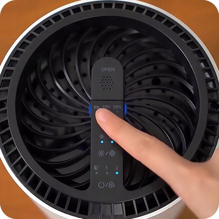 OCZYSZCZACZ POWIETRZA REVENTO PURO CICHY AROMATERAPIA TIMER + FILTR