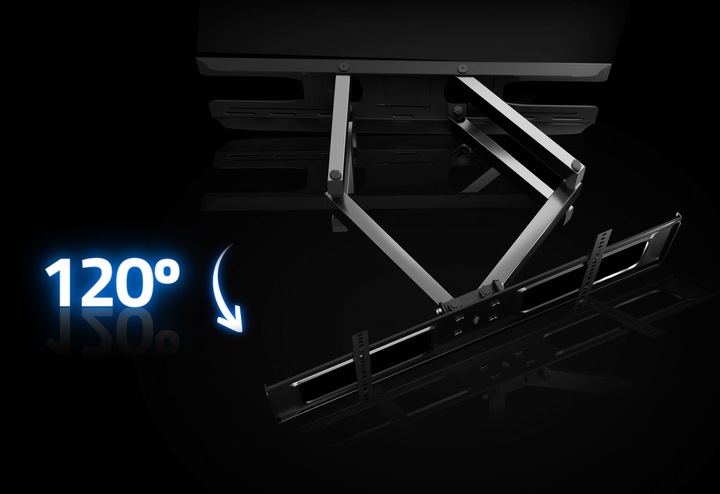 UCHWYT DO TELEWIZORA UNIWERSALNY ŚCIENNY NA TV wieszak obrotowy 32-70