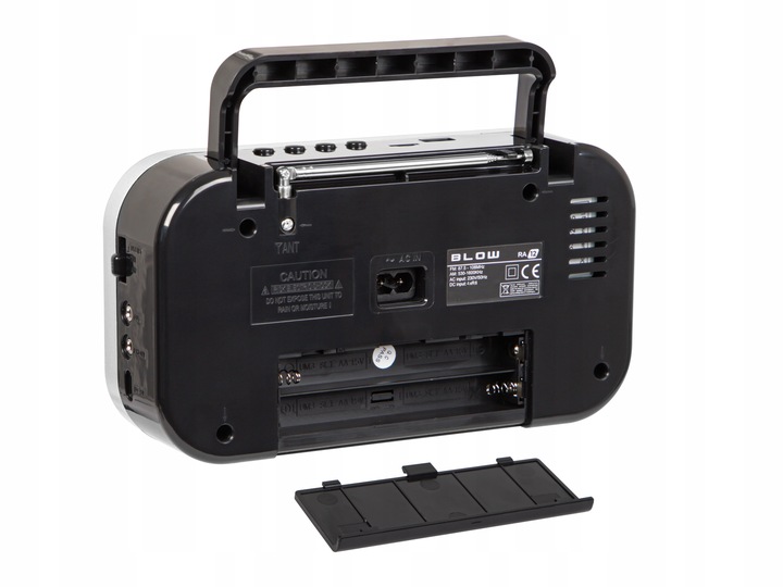 RADIO KUCHENNE RETRO BLUETOOTH USB SD 230V PRZENOŚNE NA BATERIE R6