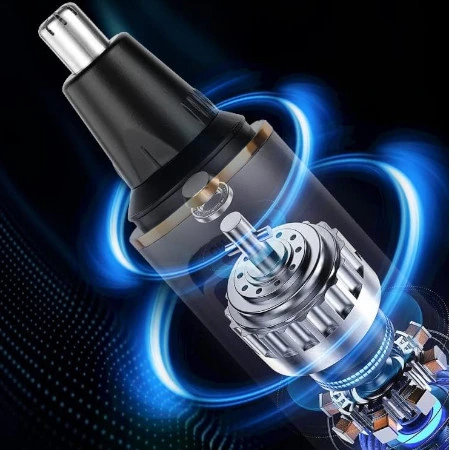 TRYMER GOLARKA DO NOSA USZU BRODY WŁOSÓW ZAROSTU 3w1 MOCNY USB PODSTAWKA