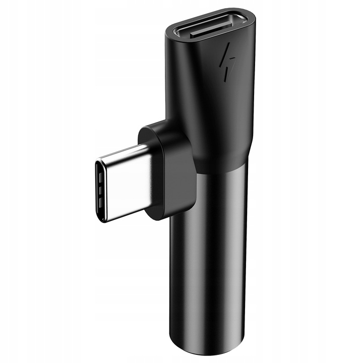 BASEUS ADAPTER PRZEJŚCIÓWKA AUDIO USB-C 1A TYP-C - MINI JACK 3.5MM AUX