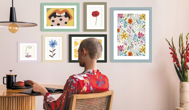 Italia Ramka 30x40 na zdjęcie z passe partout A4 21x29,7 cm różne