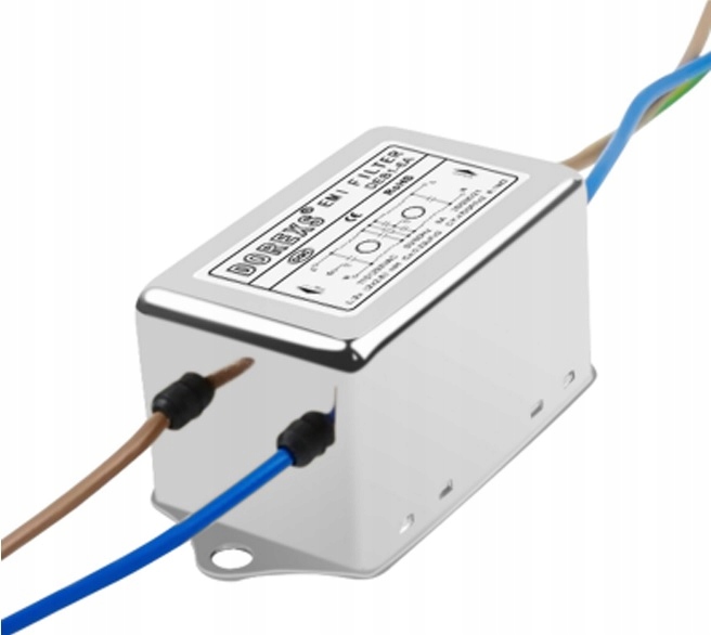 Filtr przeciwzakłóceniowy EMI RFI sieciowy 10A 230V jednofazowy