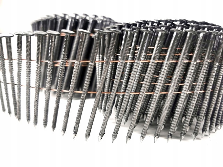 Gwoździe do gwoździarki BĘBNOWE 2,5x70mm 3600szt Łączone drutem