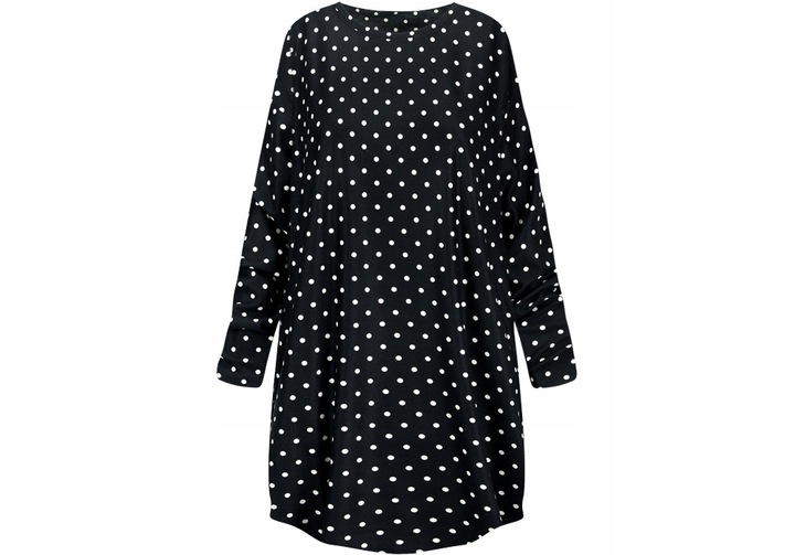 Kobieca urokliwa wzorzysta tunika PLUS SIZE 3XL 46