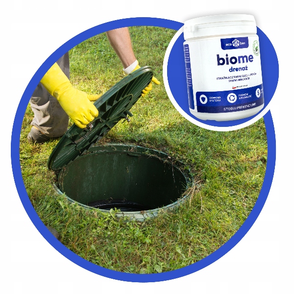 SILNY UDRAŻNIACZ Drenażu i Rur Oczyszczalni LIKWIDUJE Zatory Tłuszcz