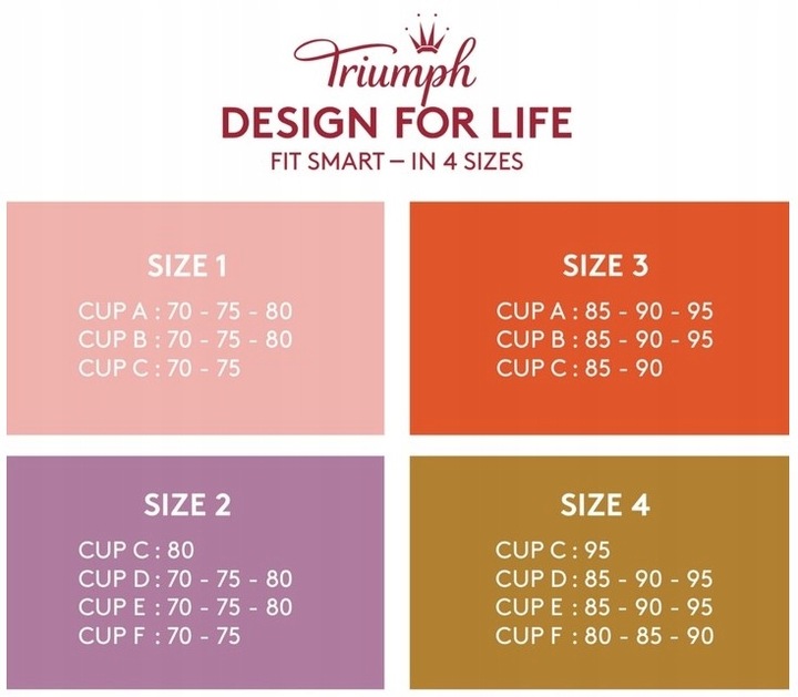 Triumph Flex Smart PULL-ON BRA TOP EX r.02 / 80C / 70-80D / 70-80E / 70-75F