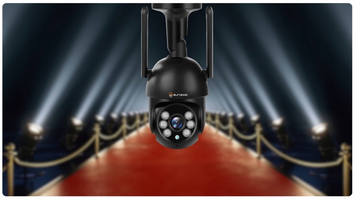 Kamera IP WiFi TUYA SMART Zewnętrzna Obrotowa AUDIO 8MPX Ultra HD 8MP 4K